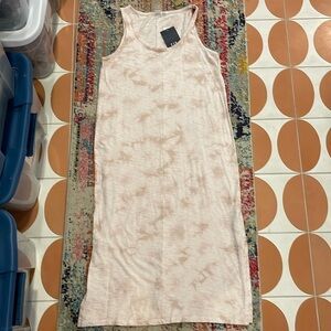 Gap Blush Tie Dye Tank Dress